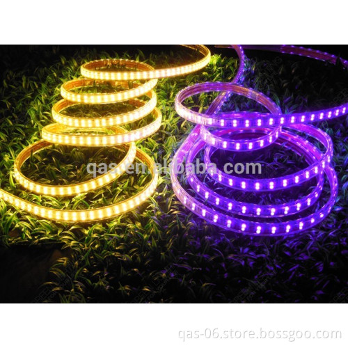 Waterproof IP67 UV395nm Purple color 5050 144leds dual row strip lighting 8w CE ROHS